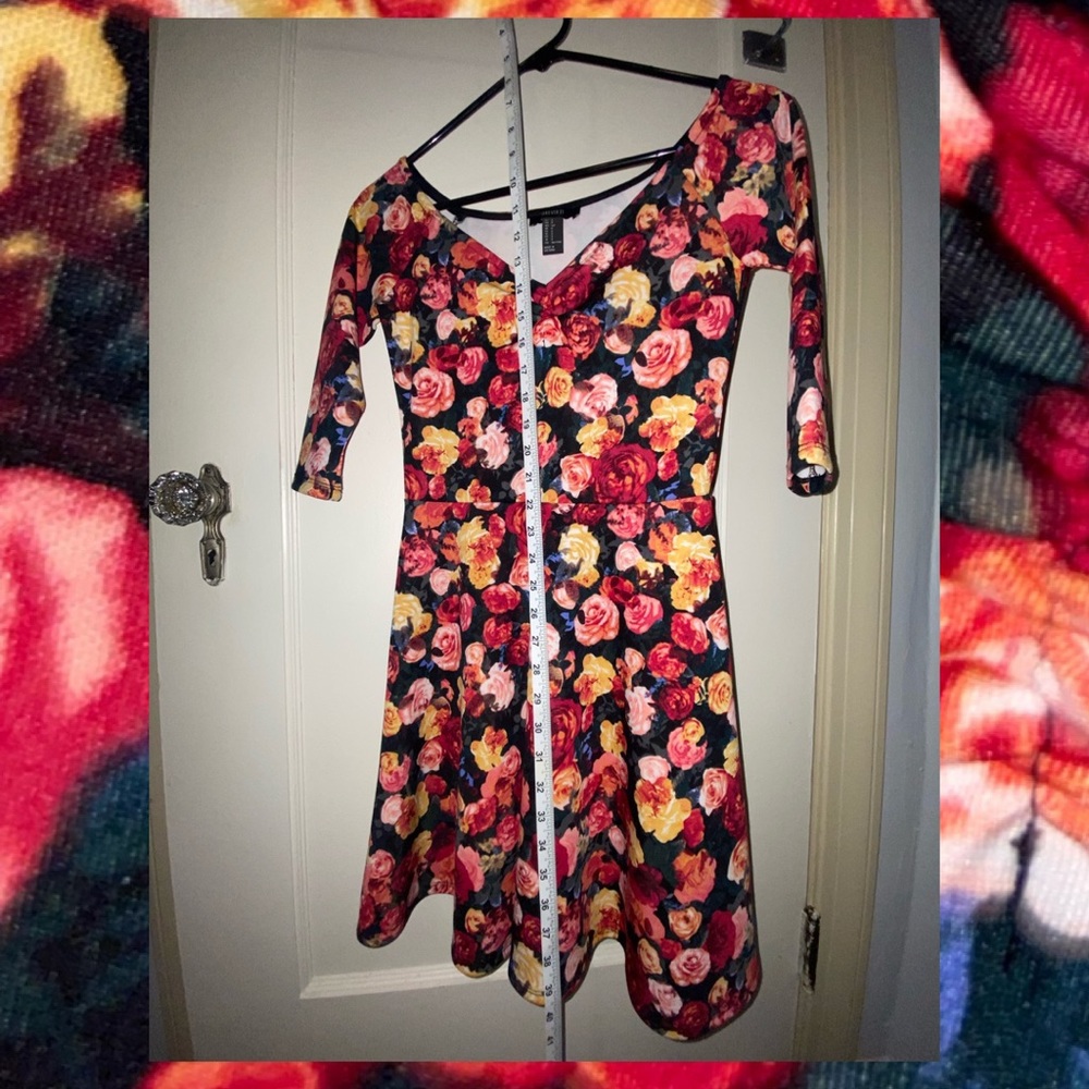 Floral Skater Dress